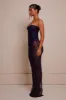 The body lace maxi dress - Navy sold by MARS THE LABEL