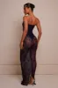 The body lace maxi dress - Navy sold by MARS THE LABEL