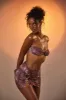 The three piece bikini set- Print sold by MARS THE LABEL