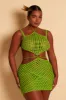 The Crochet Mini - Green sold by MARS THE LABEL