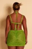 The Crochet Mini - Green sold by MARS THE LABEL
