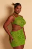 The Crochet Mini - Green sold by MARS THE LABEL