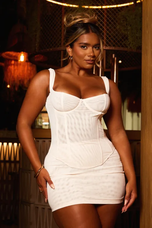 The cinched set- Cream sold by MARS THE LABEL