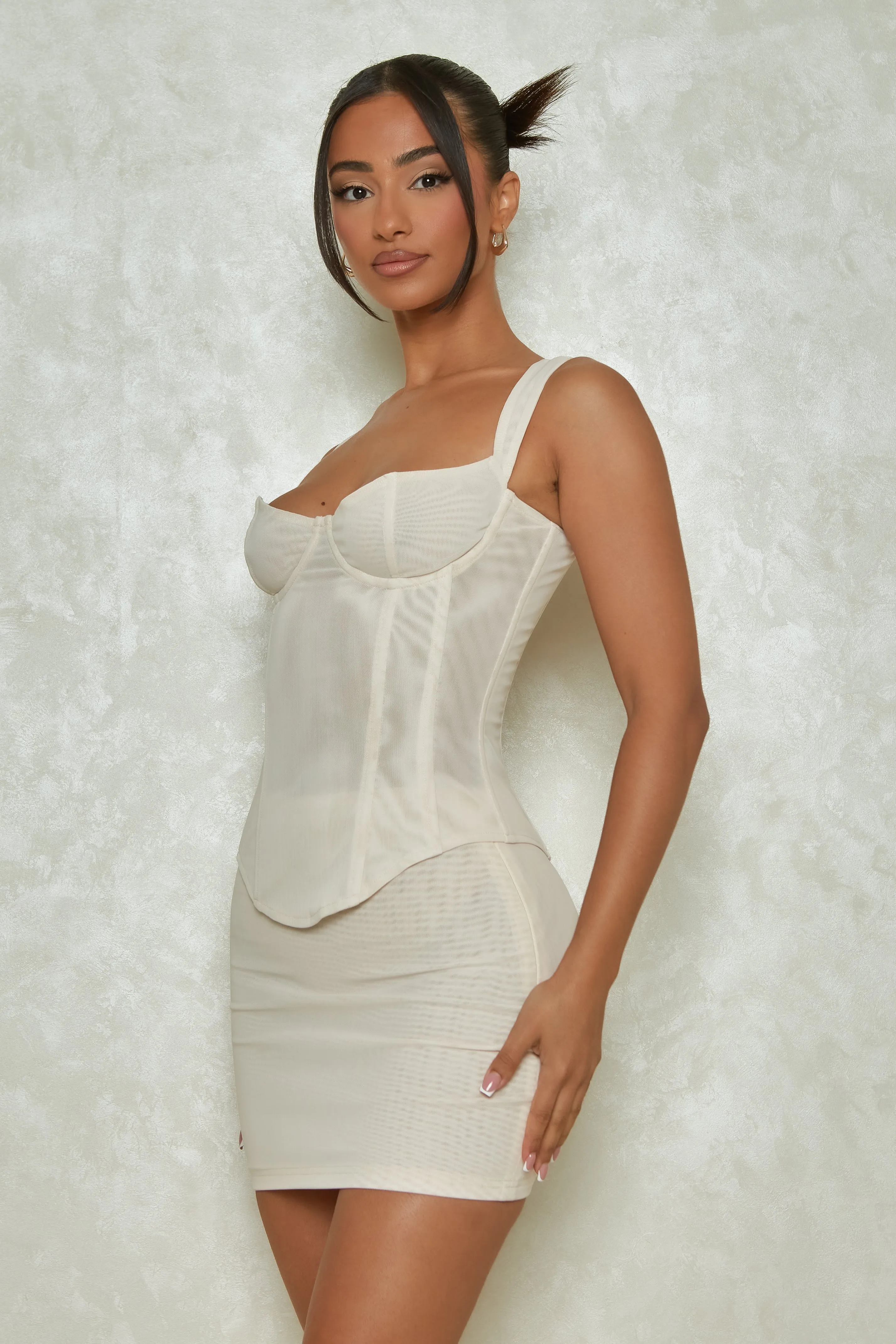 The cinched set- Cream sold by MARS THE LABEL product image thumbnail 3