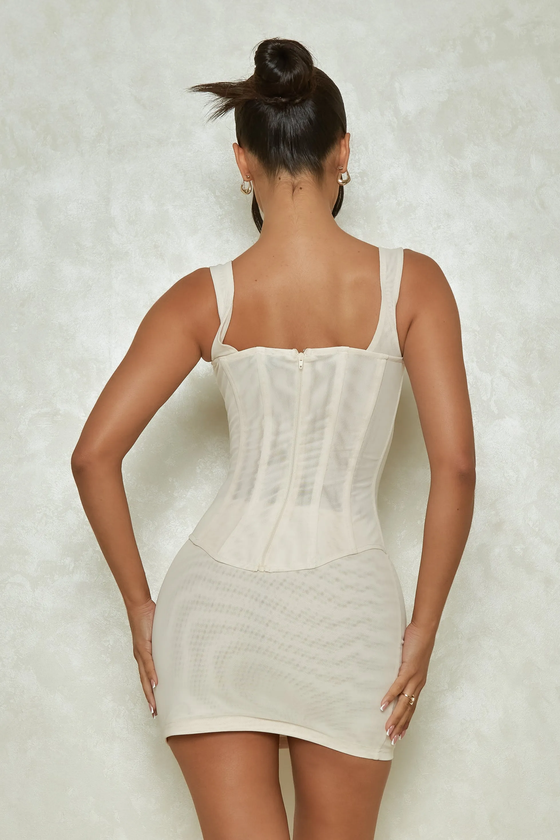The cinched set- Cream sold by MARS THE LABEL product image thumbnail 4