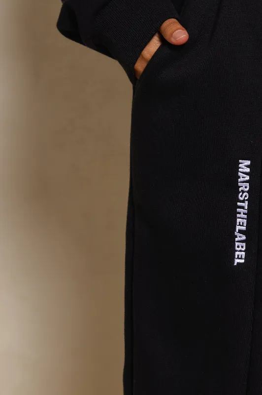 Wide Leg Joggers - Black sold by MARS THE LABEL product image thumbnail 5