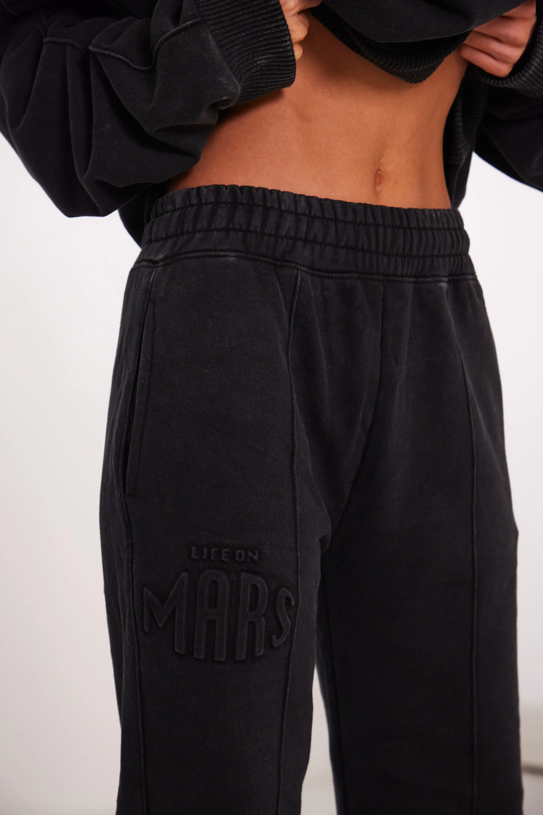 The Embossed Joggers - Charcoal sold by MARS THE LABEL product image thumbnail 2