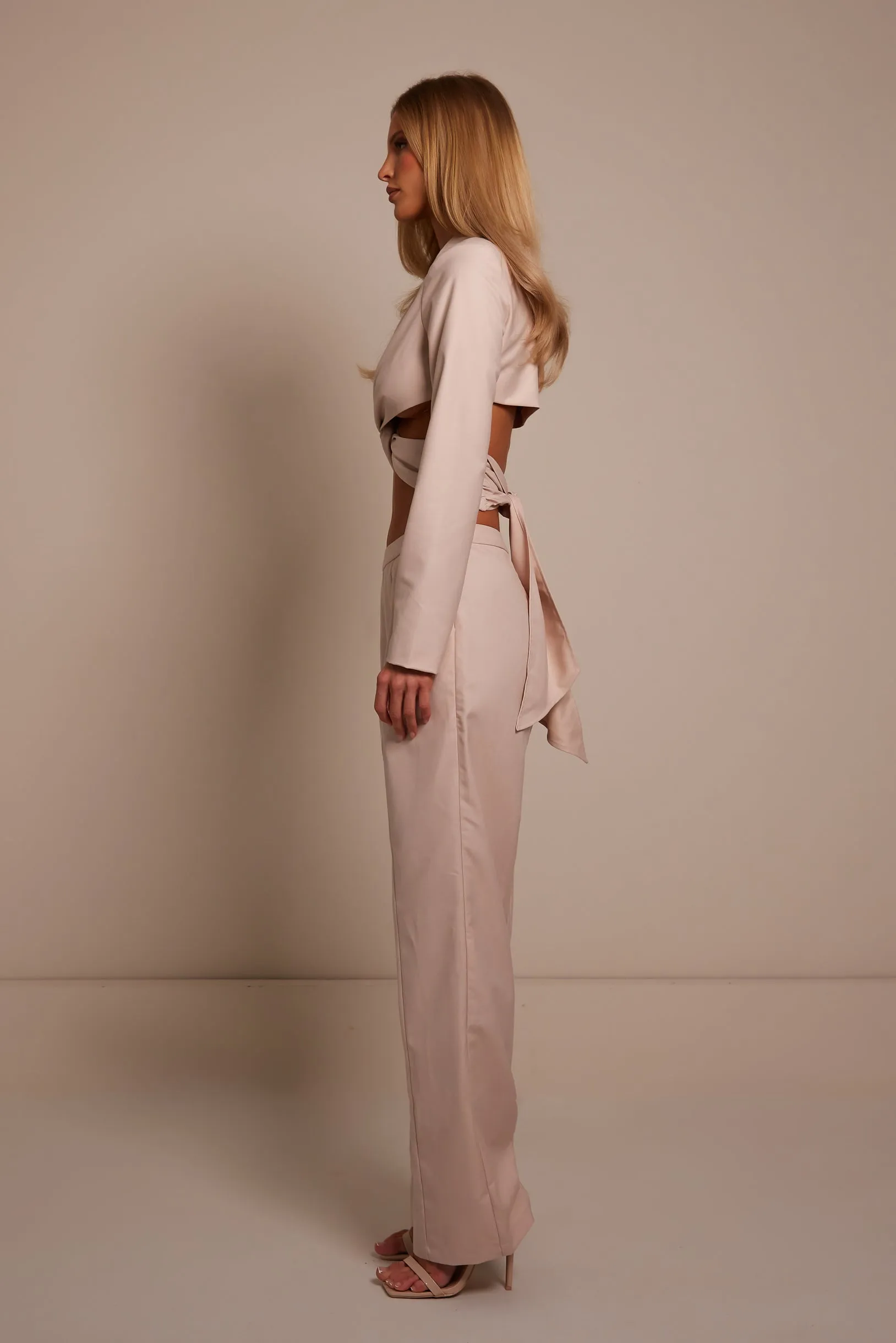 The Thea Blazer - Pink Nude sold by MARS THE LABEL product image thumbnail 3