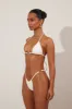 The Mars detail string bikini- Cream sold by MARS THE LABEL