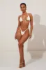 The Mars detail string bikini- Cream sold by MARS THE LABEL