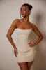 The Lace trim panel set- Cream sold by MARS THE LABEL