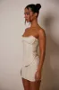 The Lace trim panel set- Cream sold by MARS THE LABEL