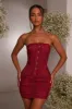 The lace clasp detail mini - Red sold by MARS THE LABEL