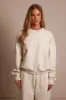 The Mars Varsity Sweatshirt - Cream sold by MARS THE LABEL