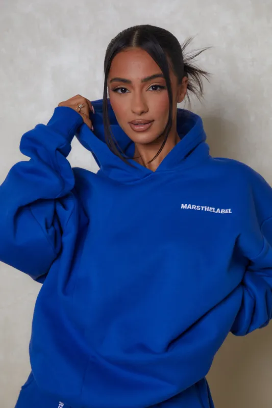 The Essentials Hoodie - Cobalt sold by MARS THE LABEL