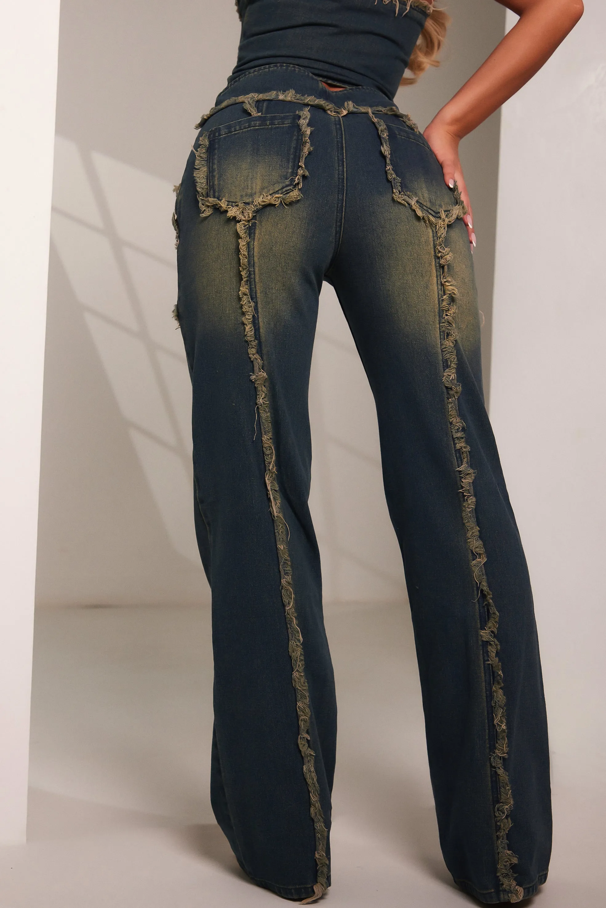 The Piper Jeans - Dark Blue Wash sold by MARS THE LABEL product image thumbnail 3