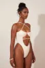 The Mars Detail Cup Swim - Cream sold by MARS THE LABEL