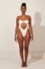 The Mars Detail Cup Swim - Cream sold by MARS THE LABEL
