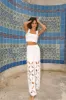 Taurus Knit Pant Set — White sold by YLLW