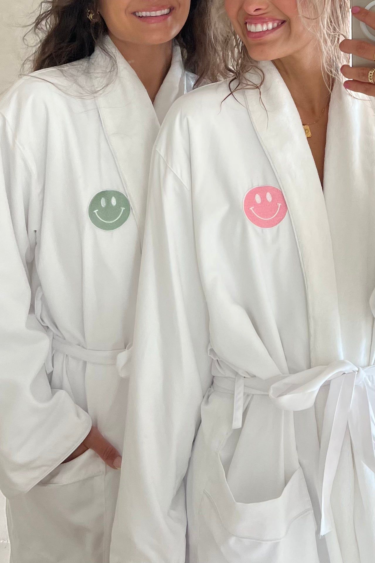Happy Home Luxury Robe — Honeydew Sage sold by YLLW product image thumbnail 9