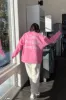 I Told My Mom About You Oversized Sweatshirt — Pink sold by YLLW