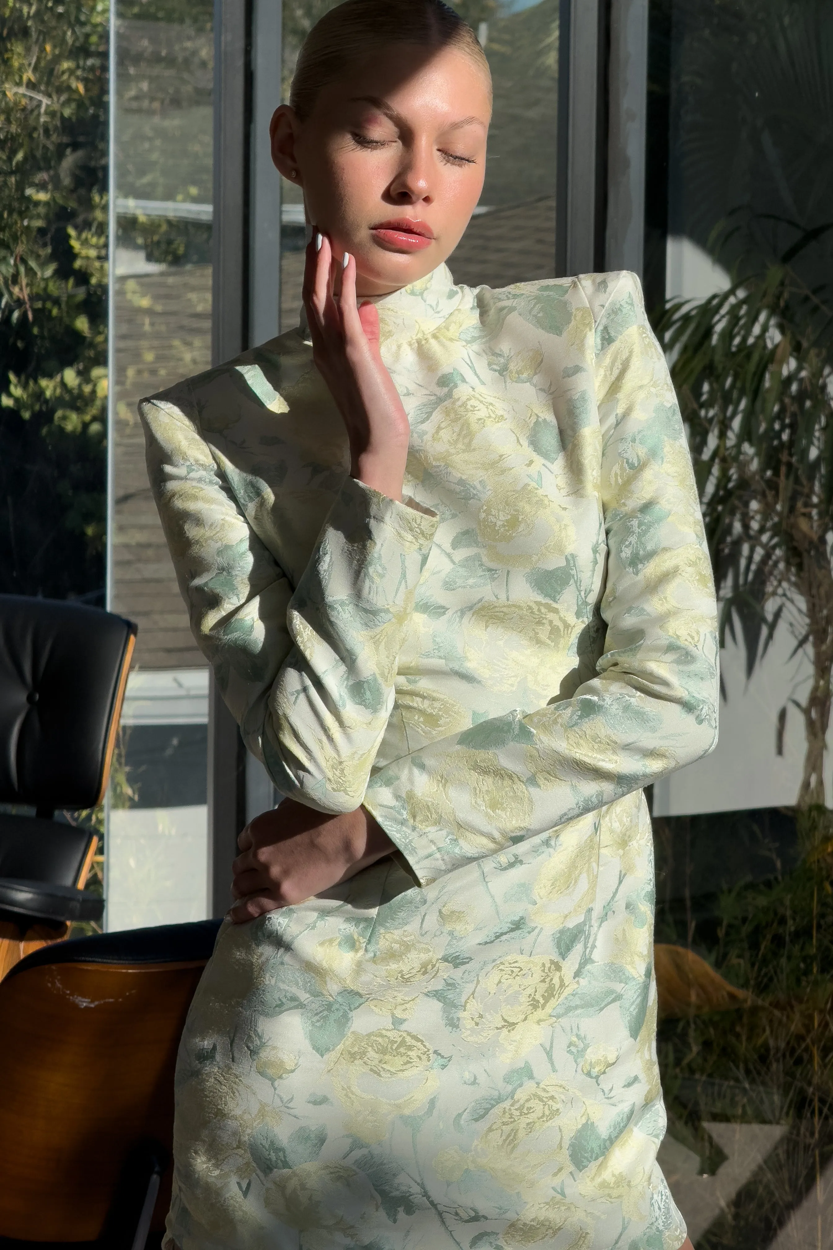 Sterling Dress — Sage Floral sold by YLLW product image thumbnail 4