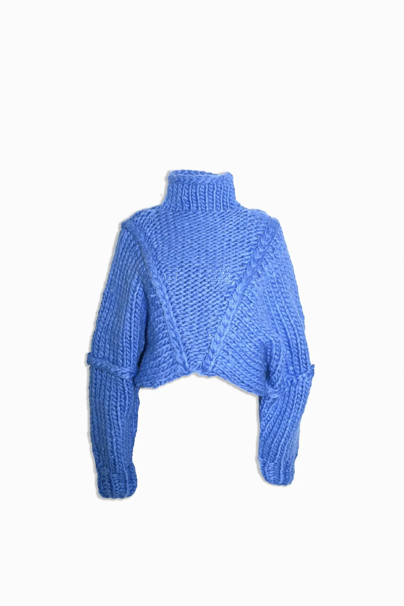 Jessa Chunky Sweater — Blue sold by YLLW product image thumbnail 5