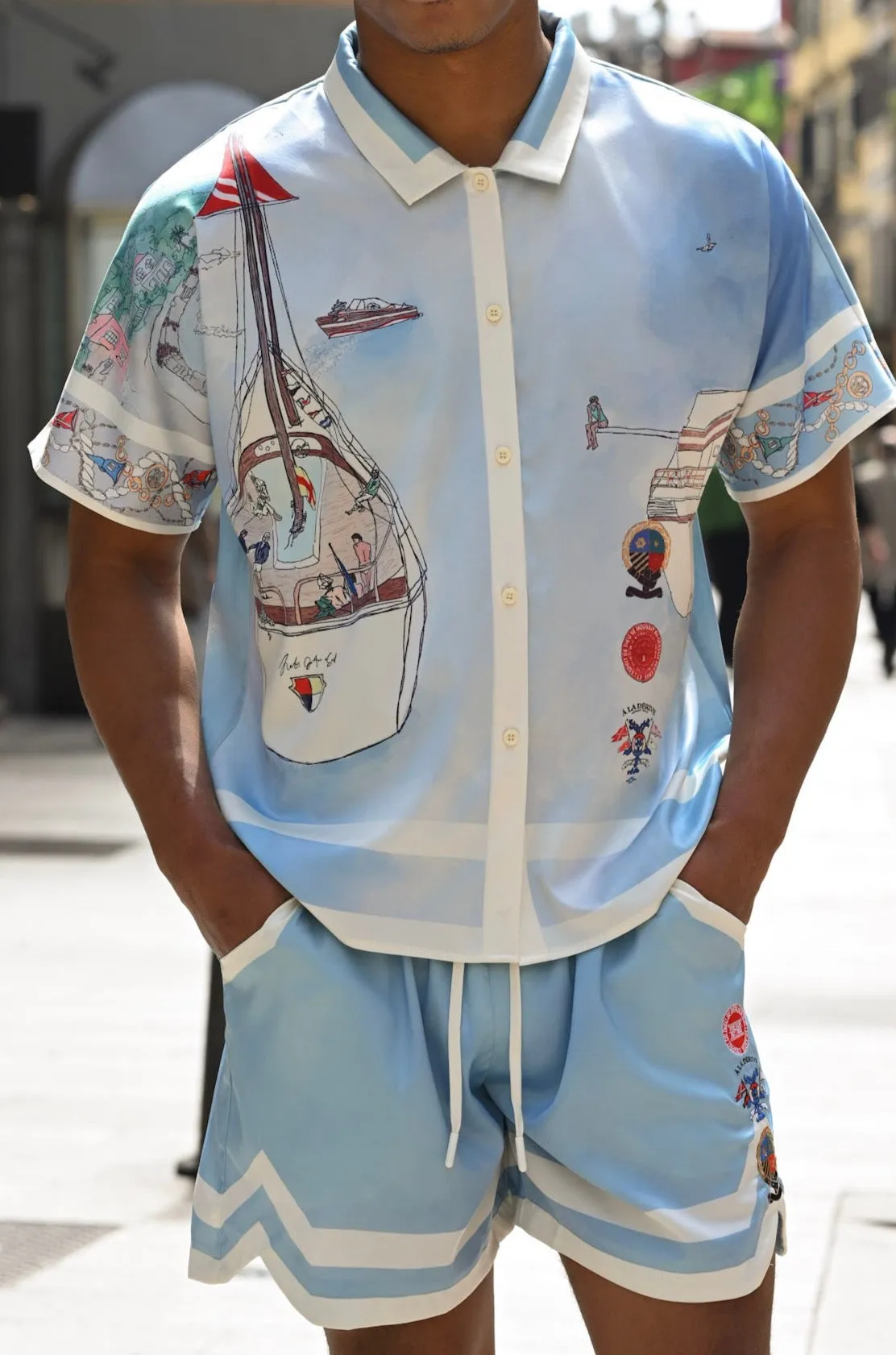 Ocean Unisex Short sold by YLLW product image thumbnail 4