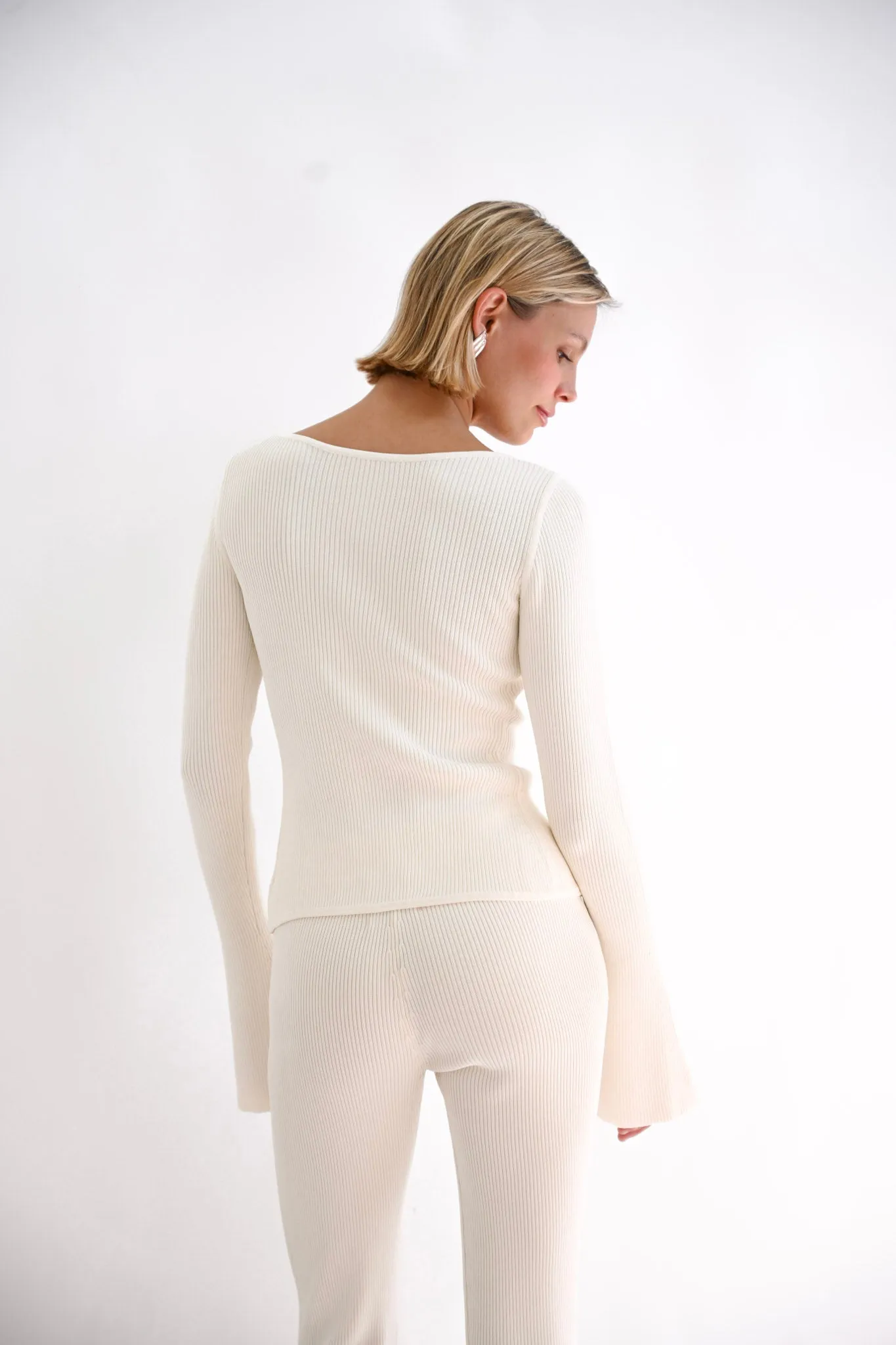 Kai Top — Ivory sold by YLLW product image thumbnail 5