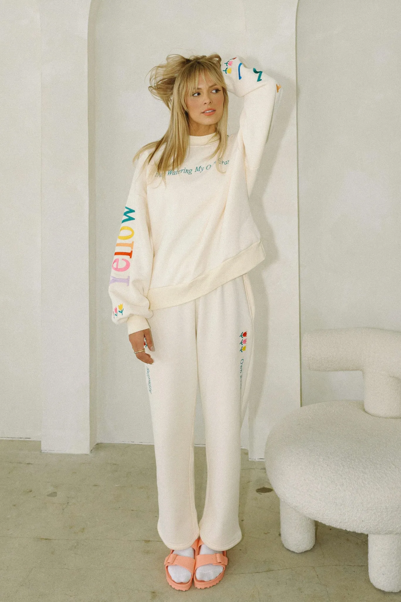 Minding My Own Business Joggers sold by YLLW product image thumbnail 5