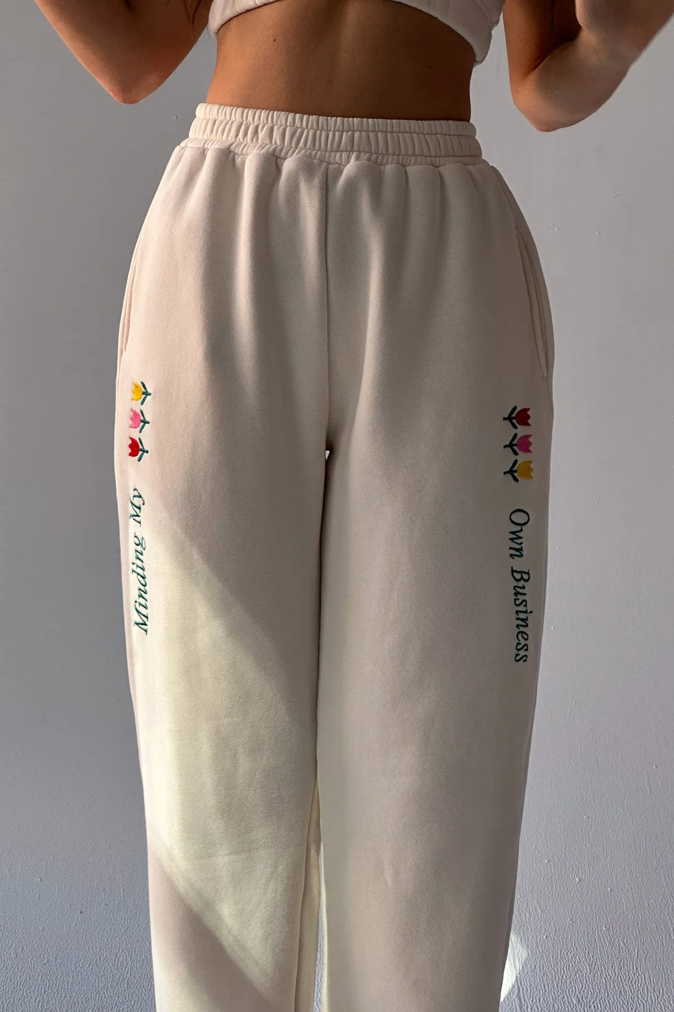 Minding My Own Business Joggers sold by YLLW product image thumbnail 4