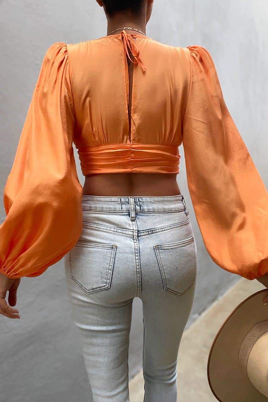 Talulla Top — Orange sold by YLLW product image thumbnail 2