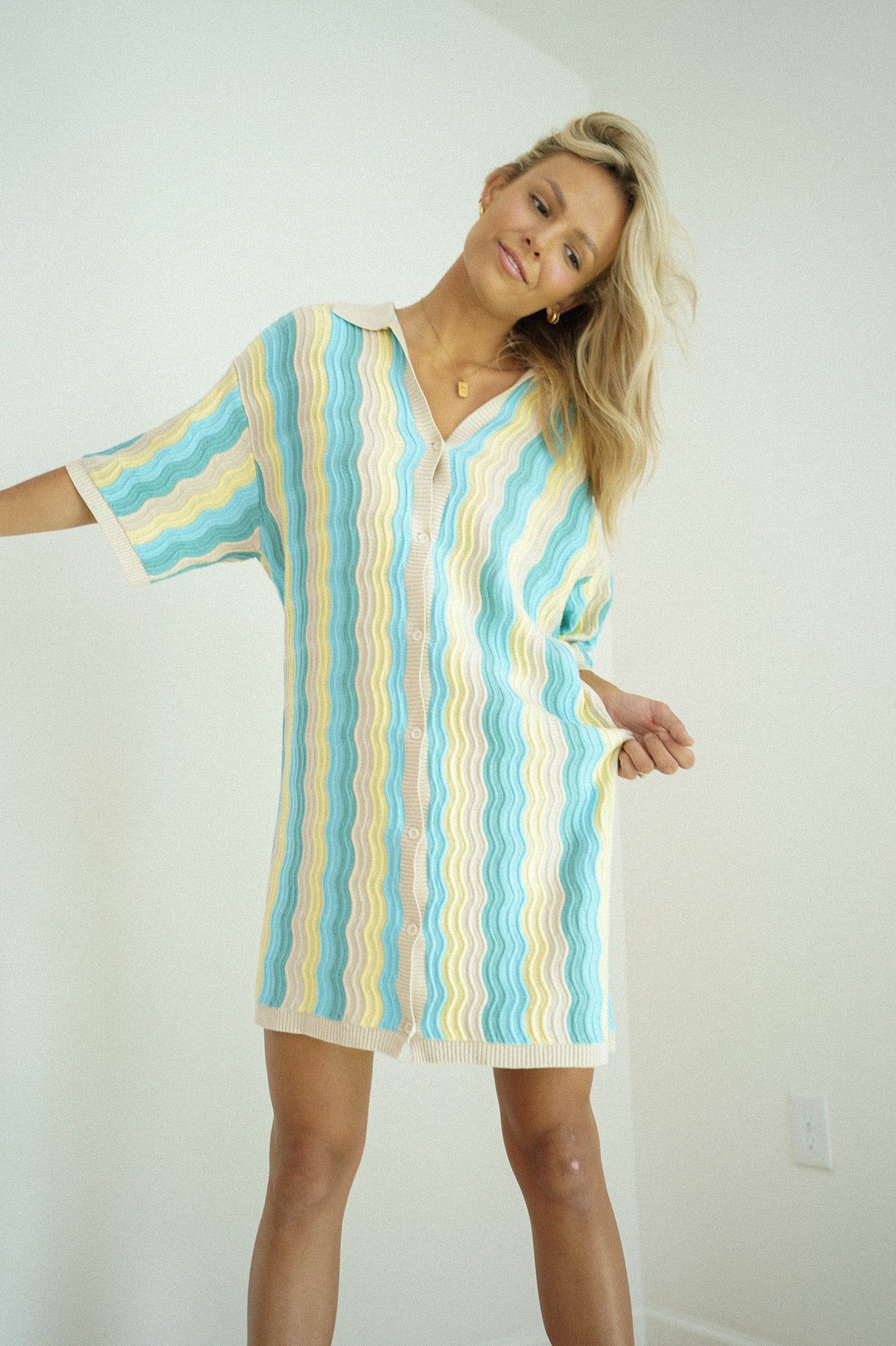 Felix Knit Dress — Tropic sold by YLLW product image thumbnail 7