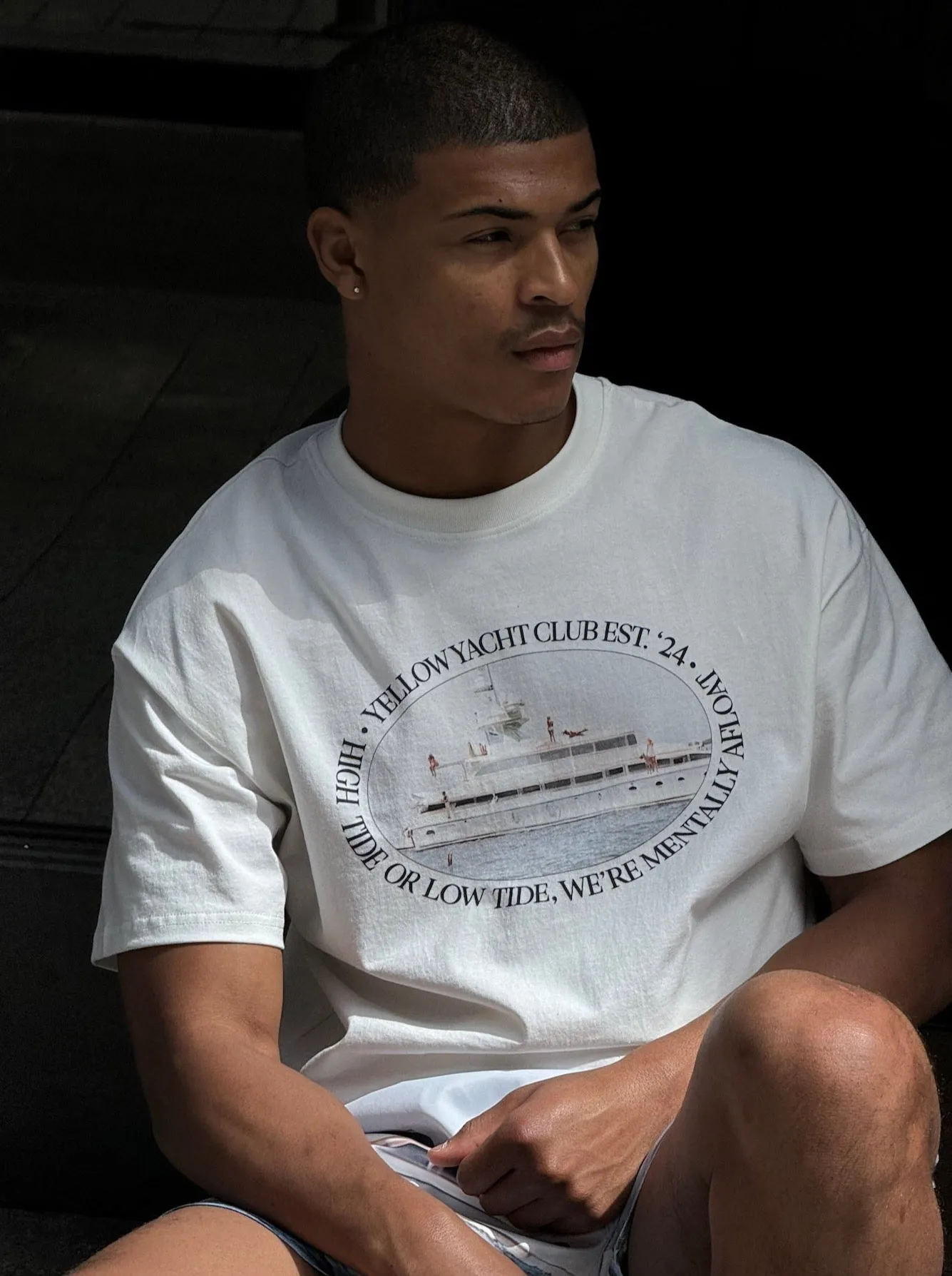 Yacht Club Tee sold by YLLW product image thumbnail 3