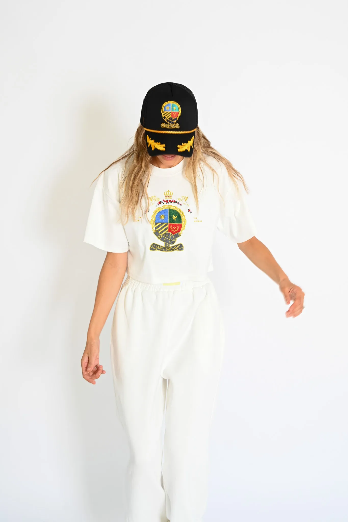 Herald Crest Tee sold by YLLW product image thumbnail 4