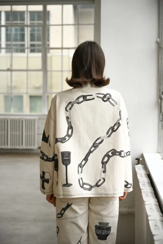 Britton Canvas Jacket sold by YLLW