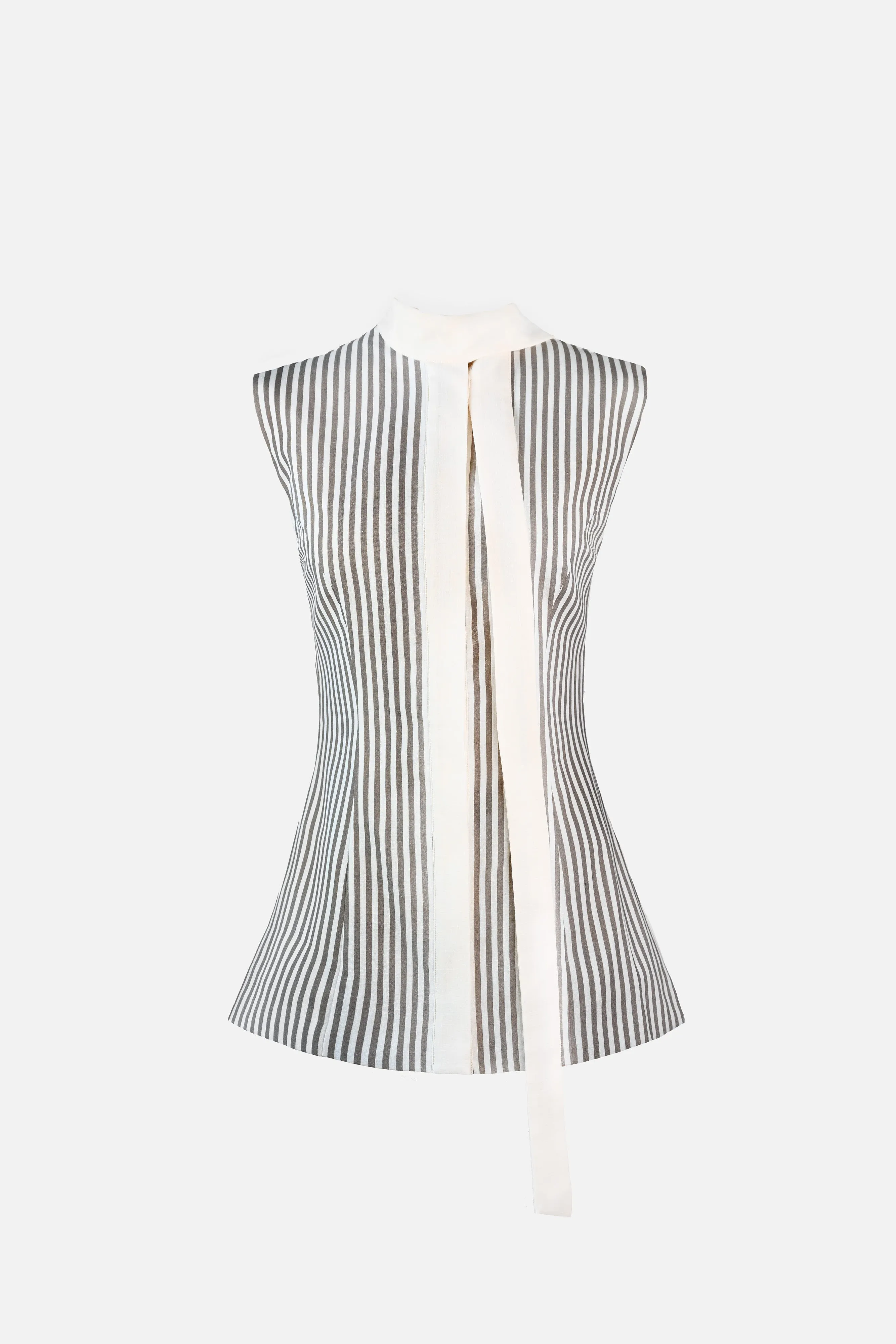 Lila Linen Scarf Top sold by YLLW product image thumbnail 3