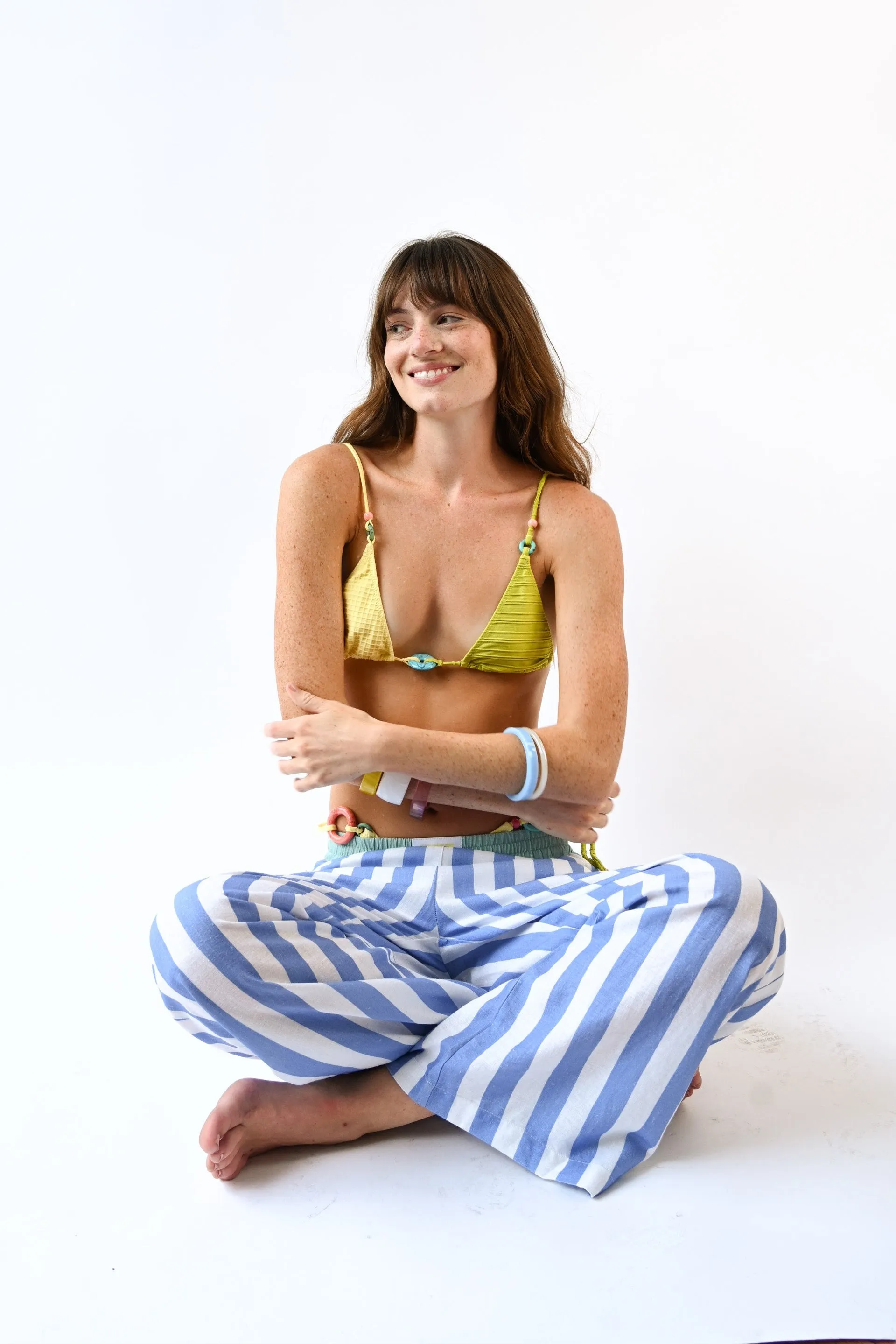 Sade Charm Top — Textured Citron sold by YLLW product image thumbnail 3