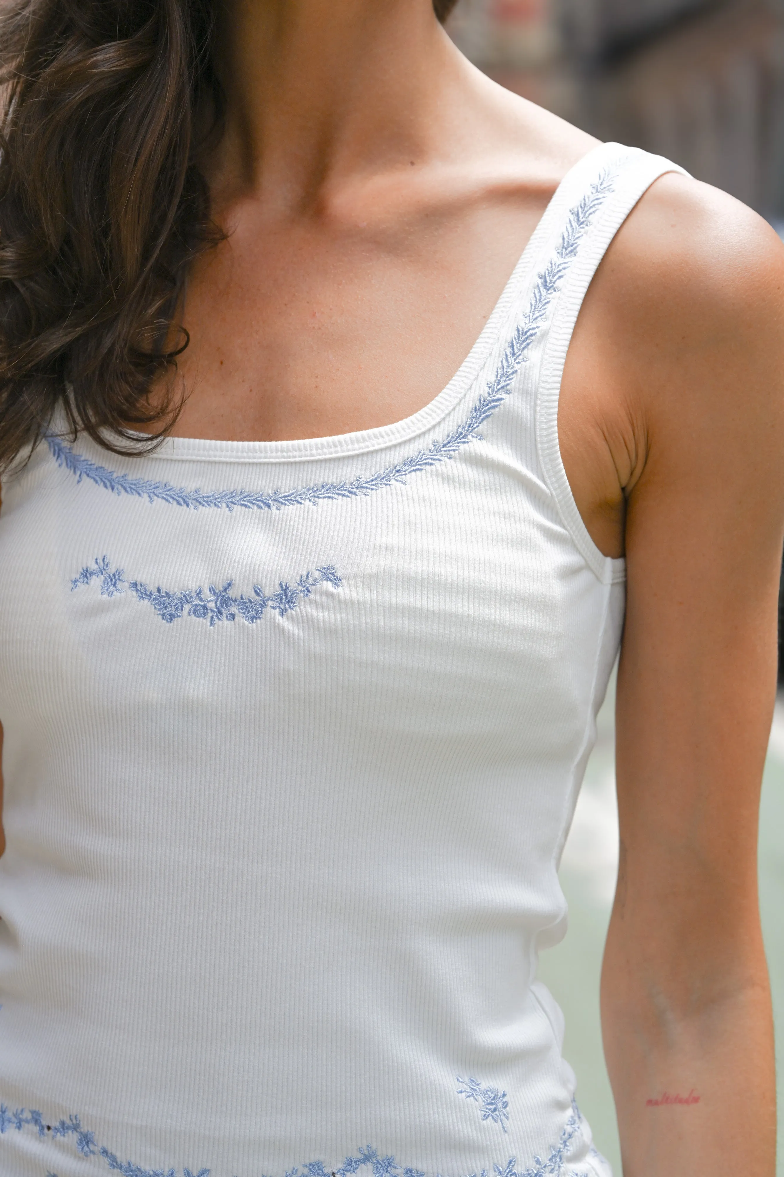 Jules Tank — Bleu sold by YLLW product image thumbnail 4