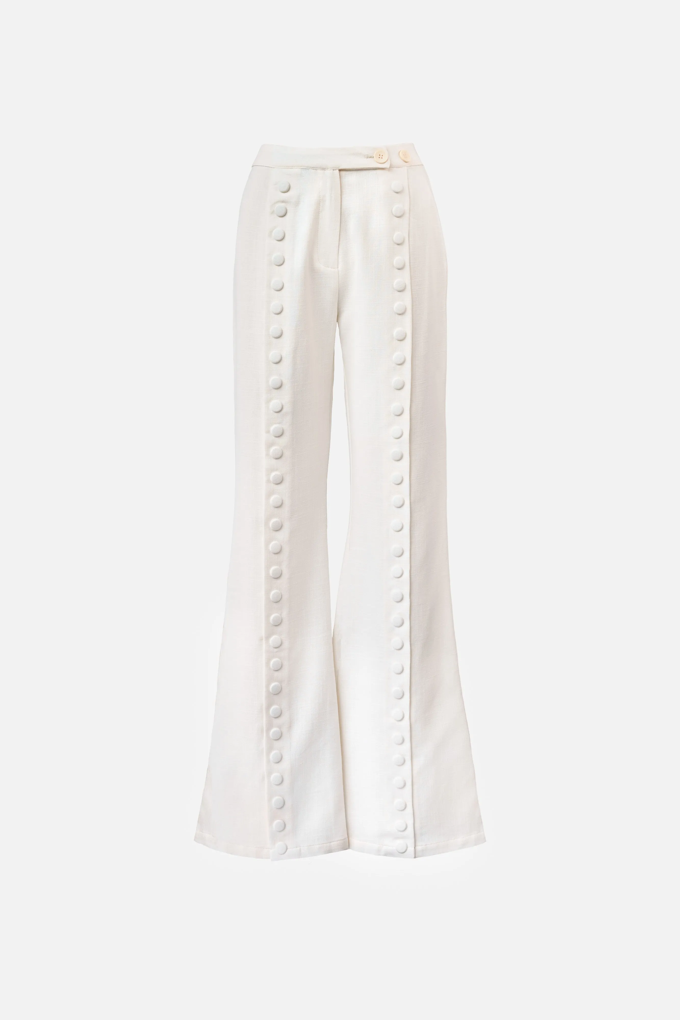 Fabio Linen Snap Trousers sold by YLLW product image thumbnail 2