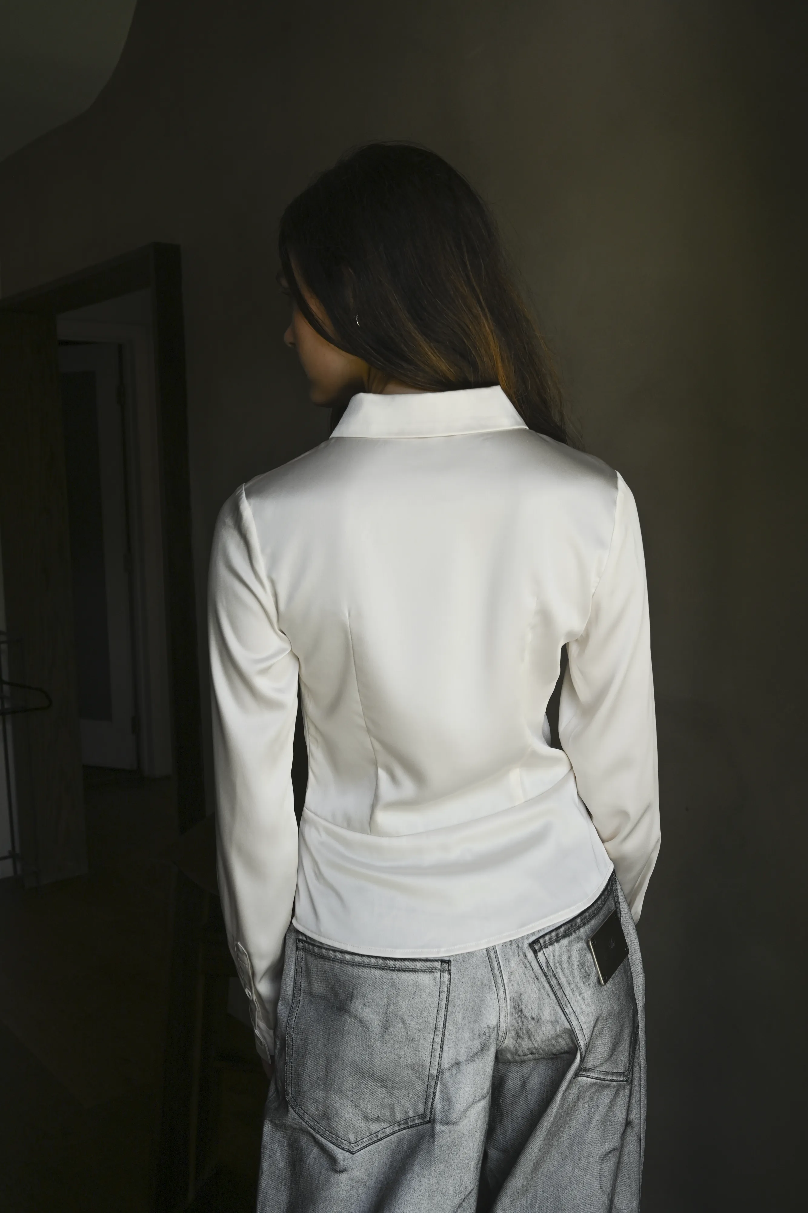 Yara Tencel Shirt sold by YLLW product image thumbnail 4