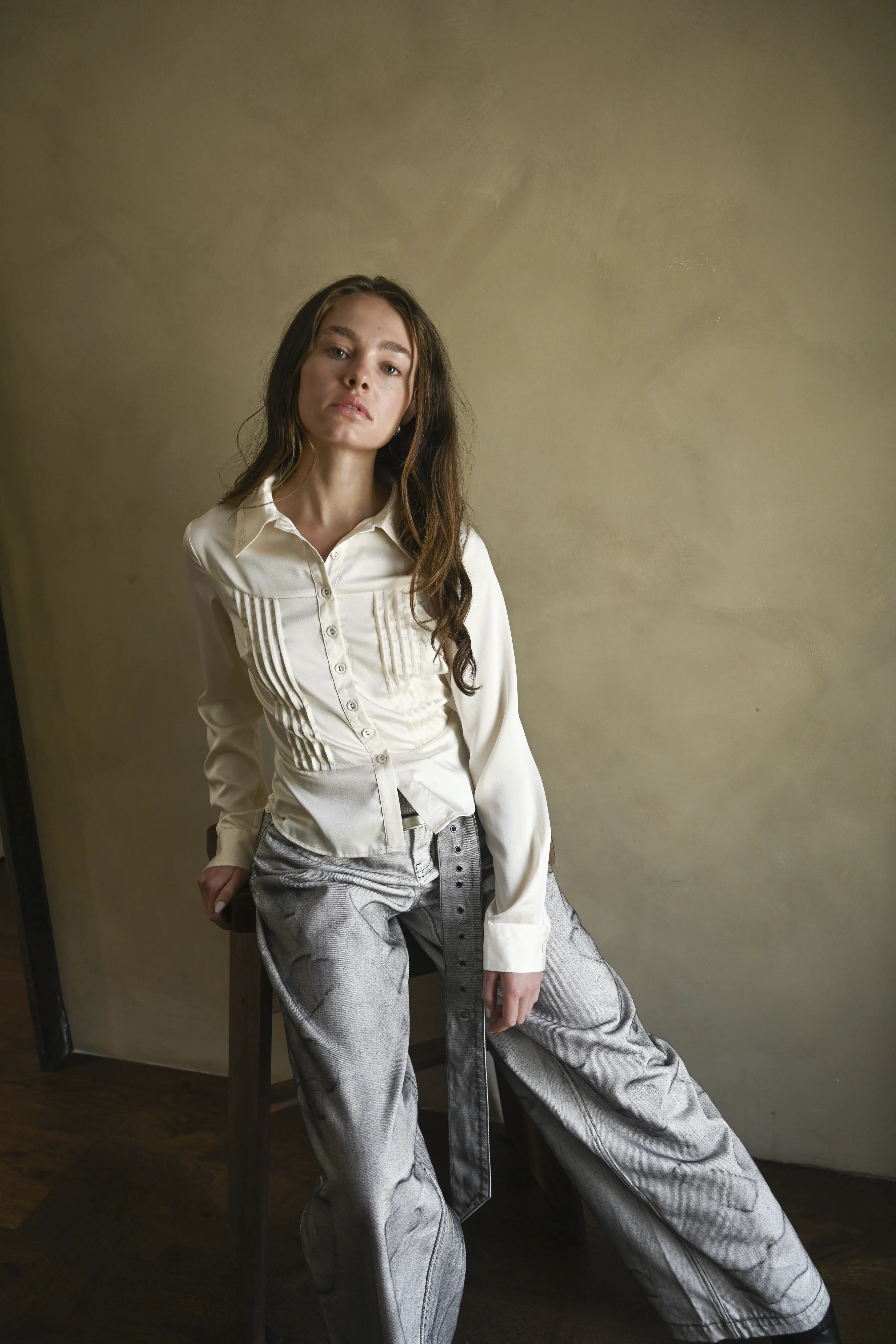 Yara Tencel Shirt sold by YLLW product image thumbnail 5