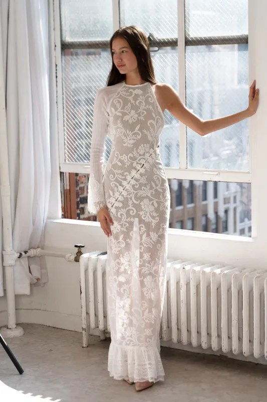 Parterre Asymmetrical Dress made by YLLW