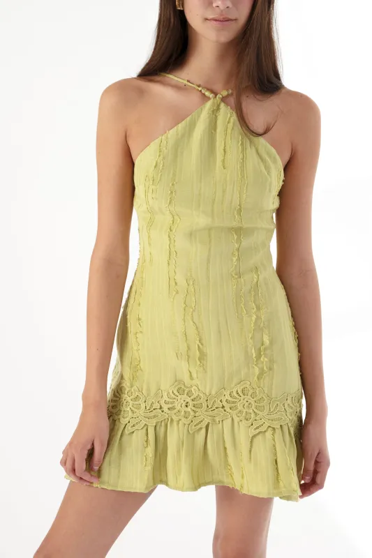 Banyan Textured Dress made by YLLW