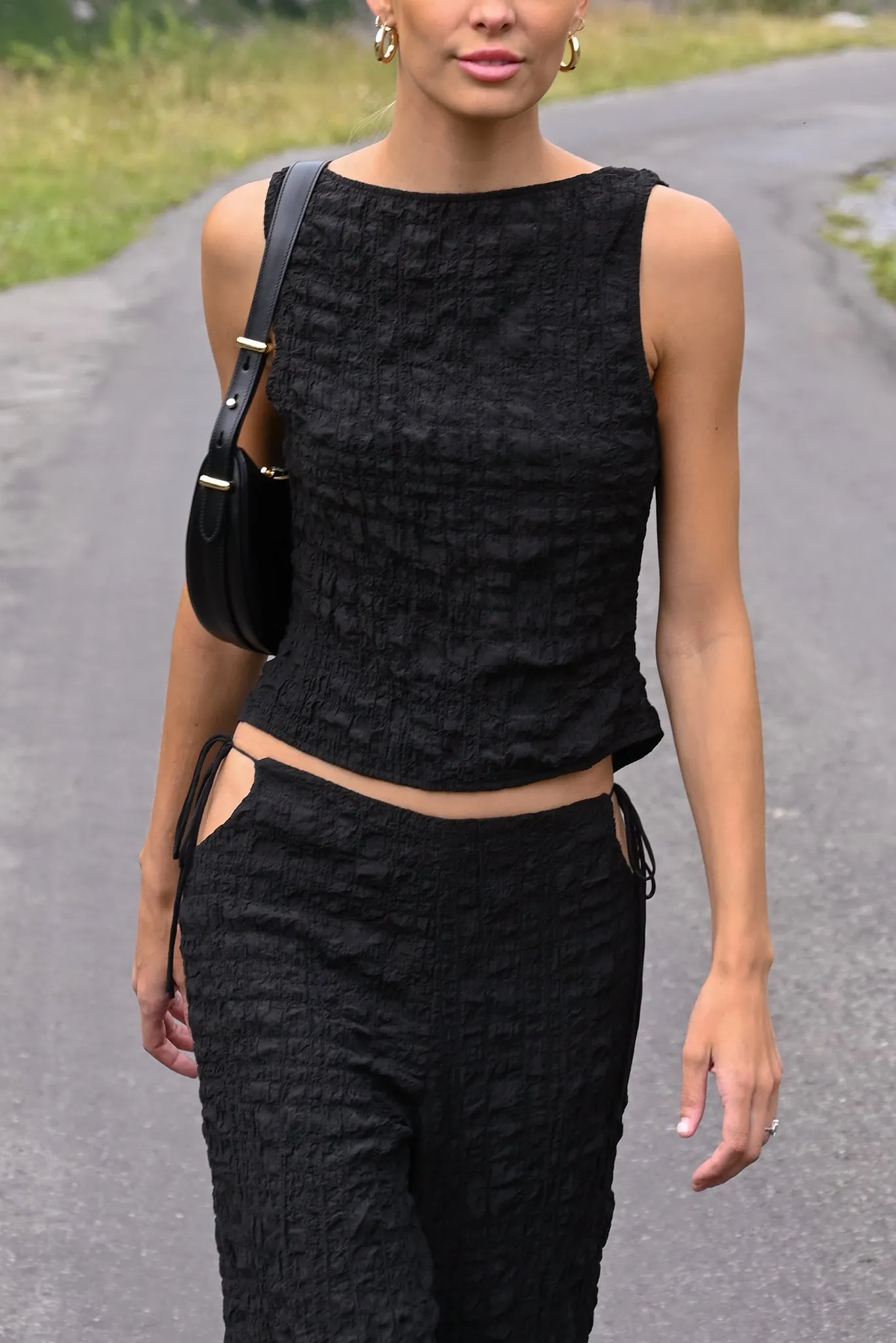 Jai Bubble Tie Pants — Black sold by YLLW product image thumbnail 4