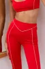 Colby Contour Leggings — Ruby sold by YLLW