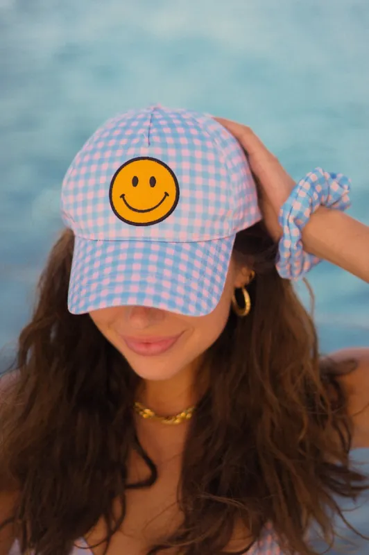 Happy Baseball Cap — Hampton sold by YLLW