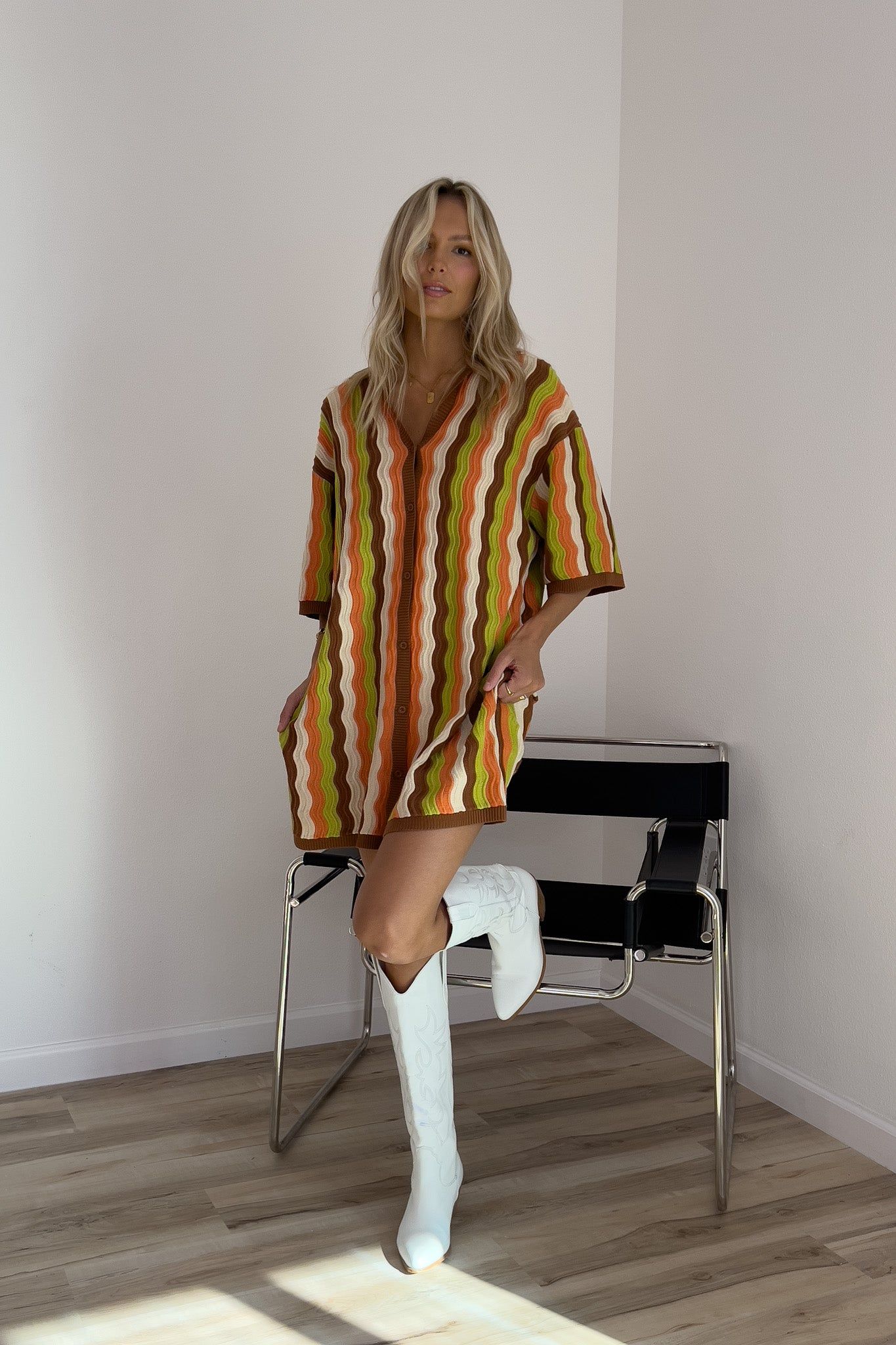 Felix Knit Dress  Desert | Parallel