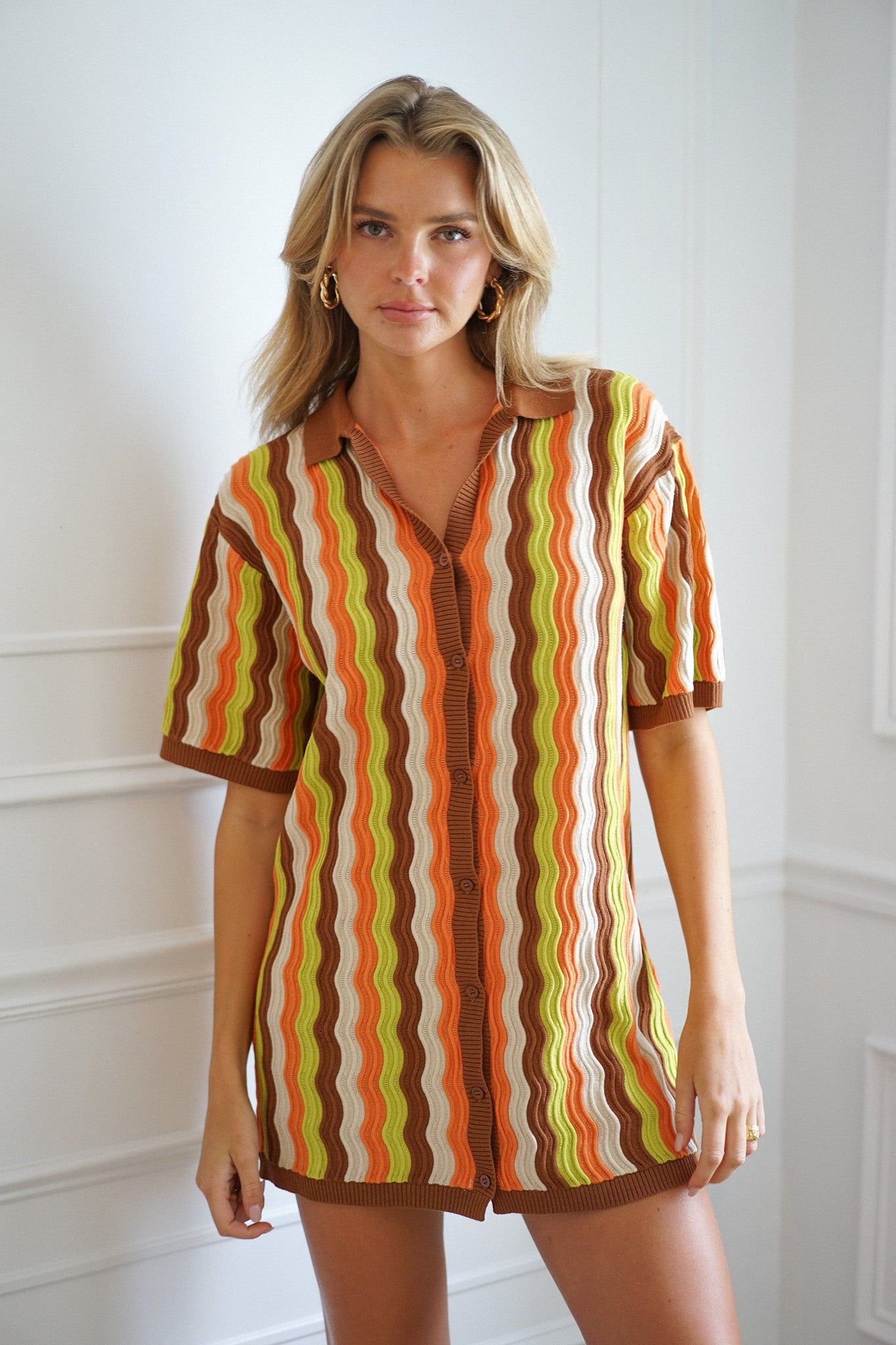 Felix Knit Dress  Desert | Parallel