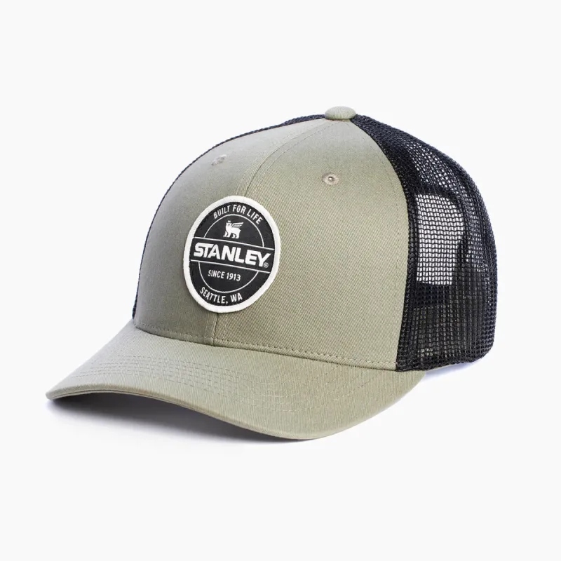 The Classic Patch Trucker Cap sold by Stanley 1913